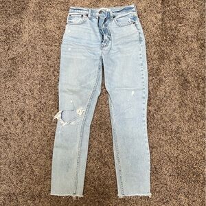 Abercrombie & Fitch High-Rise Skinny Jeans - Size 25